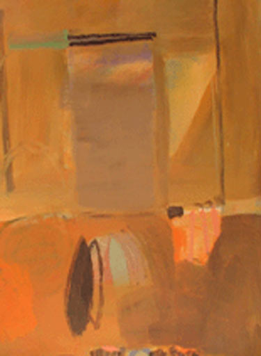 Mirror Mirror - Acrylic on Paper - Image 30" x 22" - Paper 30" x 22"