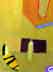 Zee Zee - Acrylic on Paper - Image 30" x 22" - Paper 30" x 22"