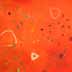 Orange Peel I - Oilbar on Paper - Image 16" x 16" - Paper 30" x 22"