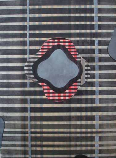Cross Country - Oil Bar on Paper - Image 30" x 22" - Paper 30" x 22"