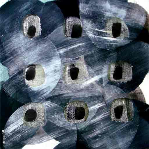 Ka Image - Mixed Media on Paper - Image 16" x 16" - Paper 30" x 22"