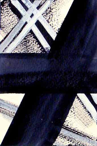 Dubai Series IV - Gouache on Paper - Image 6" x 4" - Paper 6" x 4"