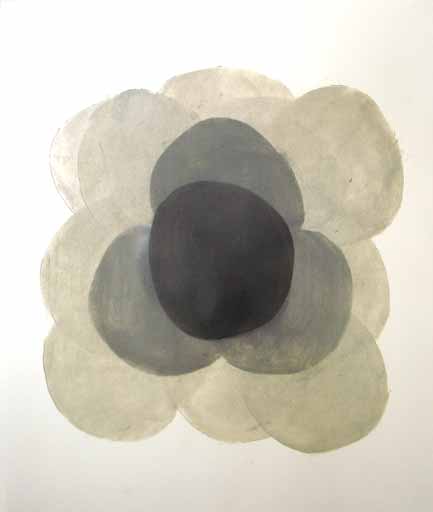 Ozu Suite II - Oilbar on Paper - Image 26" x 22" - Paper 26" x 22"
