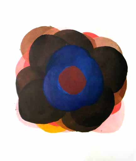 Ozu Suite III - Oilbar on Paper - Image 26" x 22" - Paper 26" x 22"