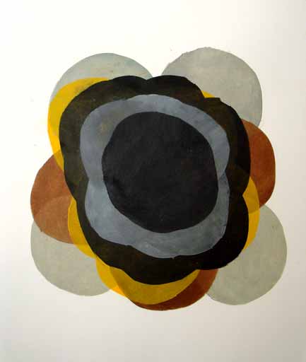 Ozu Suite VI - Oilbar on Paper - Image 26" x 22" - Paper 26" x 22"