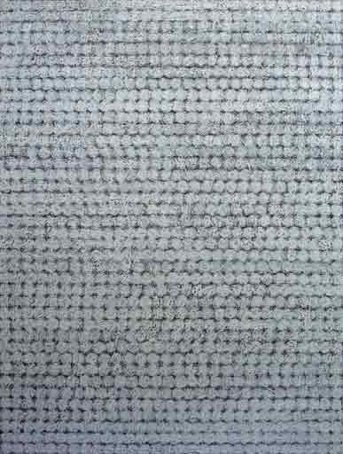 Bentley Circles: Land of Silence XI - Oil Pastel on Canvas - Image 40" x 30" - Canvas 40" x 30"