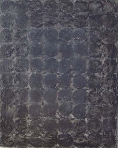 Bentley Circles: Palms LA XII - Oilbar on Panel - Image 20" x 16" - Panel 20" x 16"