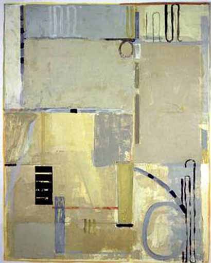 Circulate - Acrylic on Paper - Image 20" x 16" - Paper 30" x 22"