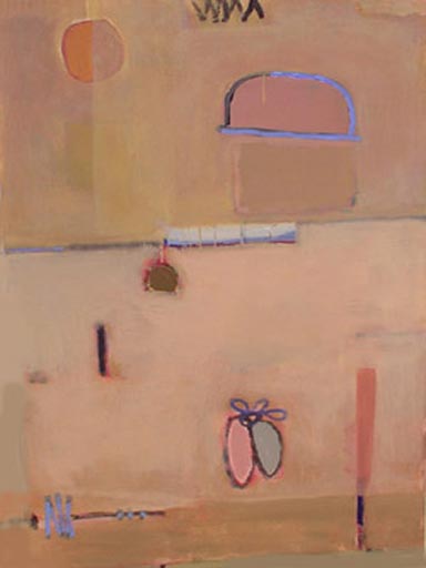 Secret Time - Acrylic on Canvas - Image 40" x 30" - Canvas 40" x 30"