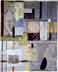 Portland Gale - Acrylic on Paper - Image 20" x 16" - Paper 30" x 22"