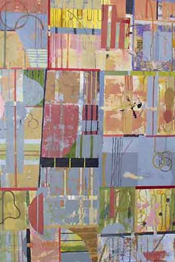 Times Square - Acrylic on Canvas - Image 60" x 40" - Canvas 60" x 40"